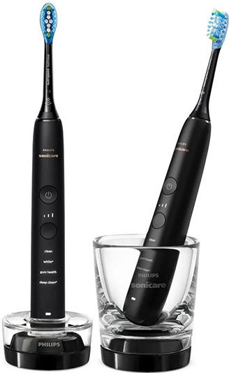 Philips Sonicare DiamondClean 9000 Електрическа Четка за Зъби с Таймер Черен