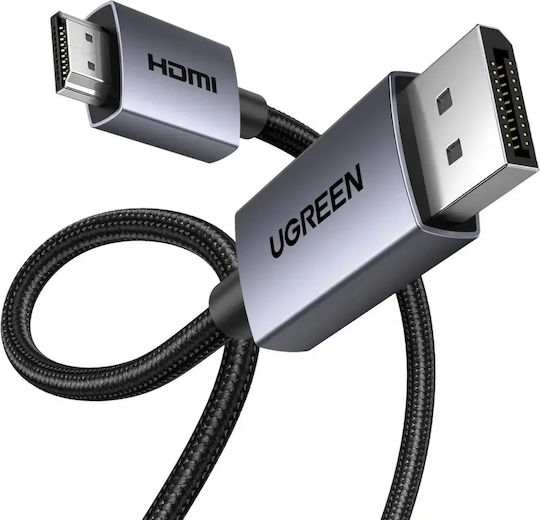 Καλώδιο Displayport Hdmi 4k 30hz Ugreen 1.5m