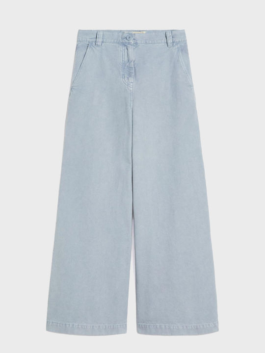 Γυναικείο Υφασμάτινο Παντελόνι Light Blue