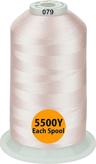 Stickgarn Set 3 Spulen 5000 m Farbtöne Rosa