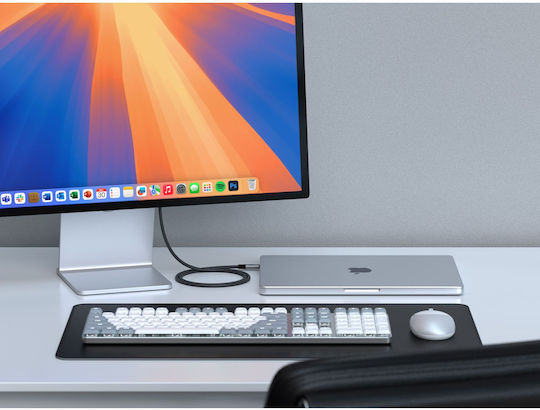 Satechi USB 4 Cable USB-C male - USB-C 240W PD Μαύρο