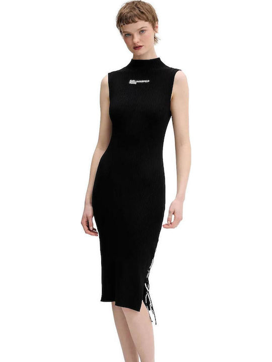 Karl Lagerfeld Black Dress B1W13041-999 | Skroutz.mt