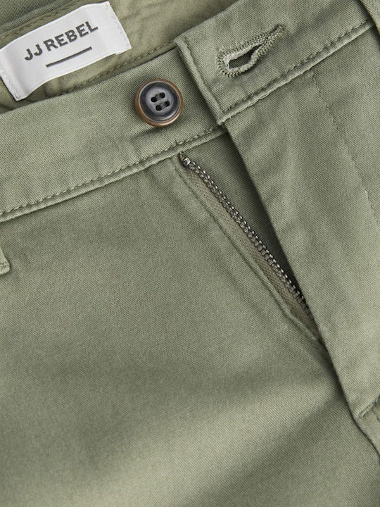 Παντελόνι Chino Ελαστικό σε Slim Εφαρμογή Λαδί