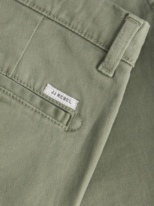 Παντελόνι Chino Ελαστικό σε Slim Εφαρμογή Λαδί