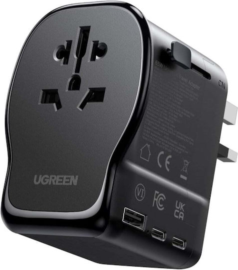 Ugreen Adaptor Priză de la Universal în Universal