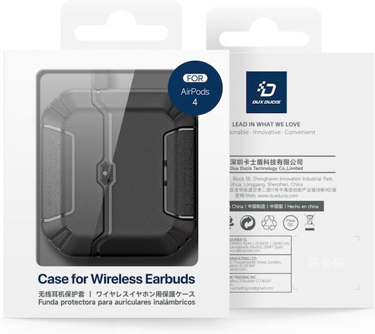 Dux Ducis Pecs Калъф в Оранжев цвят за Apple AirPods 4