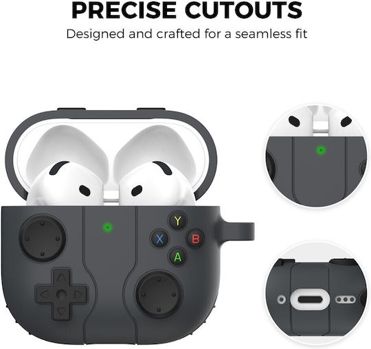 AHAstyle Θήκη Σιλικόνης σε Μπλε χρώμα για Apple AirPods 4