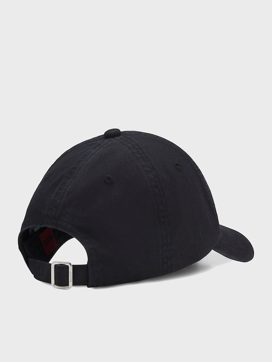 Hugo Cotton-twill Cap Heart Branding Cara-valentine Washed Black Καπέλα Female Washed Black 50557038-002
