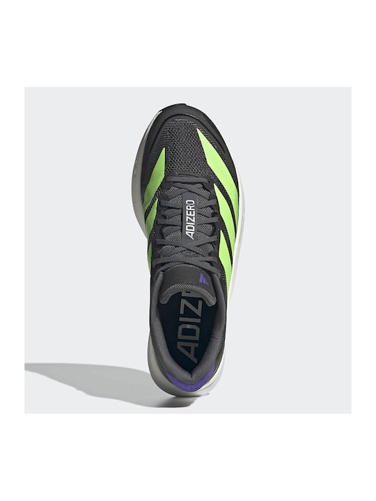 Adizero Boston 13 Ανδρικά Αθλητικά Παπούτσια Running Γκρι Χρώμα