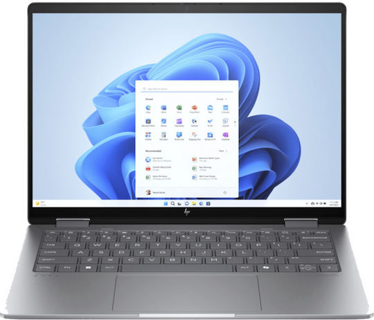 HP Envy x360 14-fc0004nv 14 Zoll IPS FHD+ Touchscreen (Ultra 7-14-Kern/16GB/512GB SSD/W11 Startseite) (Internationale Englisch Tastatursprache)