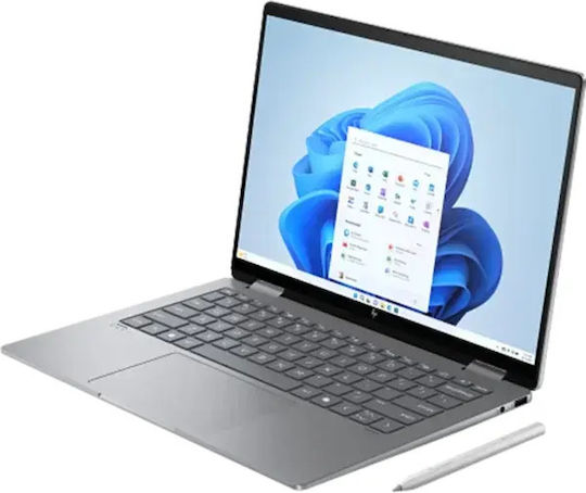 HP Envy x360 14-fc0004nv 14 Zoll IPS FHD+ Touchscreen (Ultra 7-14-Kern/16GB/512GB SSD/W11 Startseite) (Internationale Englisch Tastatursprache)
