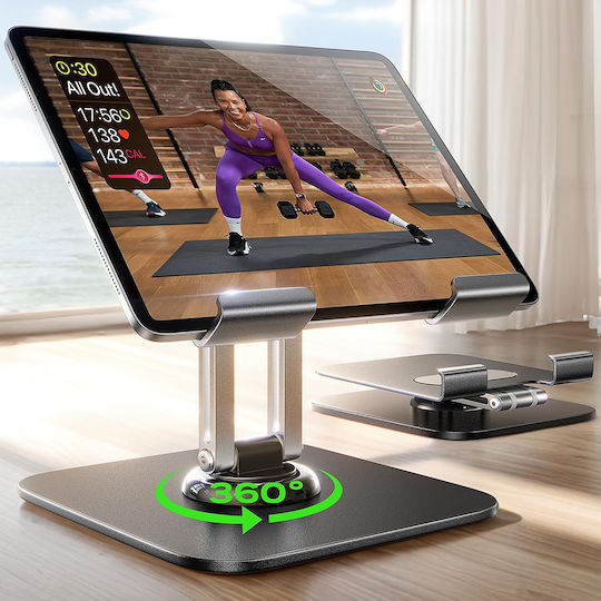 Lisen Tablet Stand Desktop Until 12.9" Black