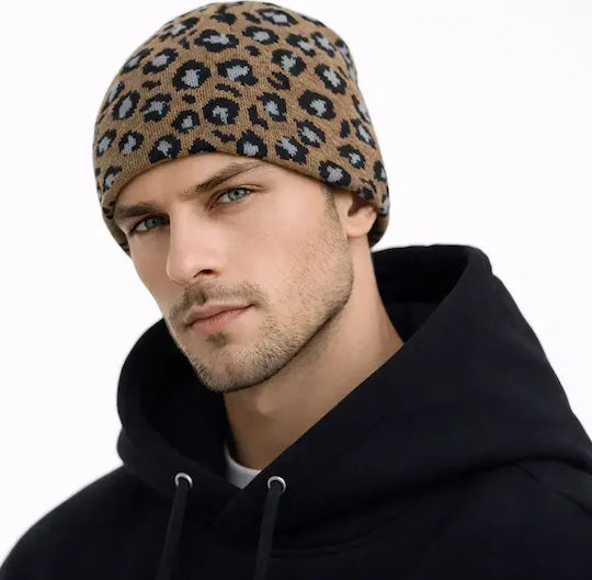 Beanie Unisex Beanie Knitted in Red color