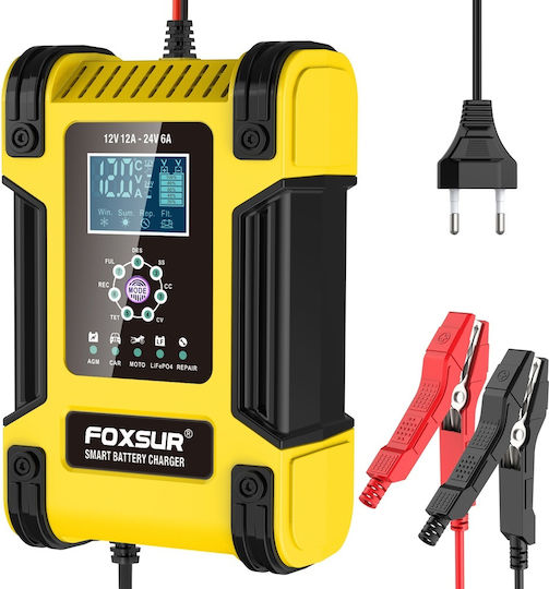 Foxsur Autobatterieladegerät 12V