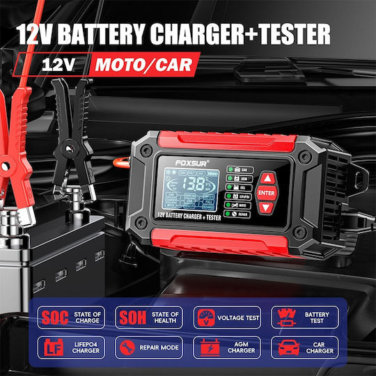 Foxsur FTC-1206 Autobatterieladegerät 12V