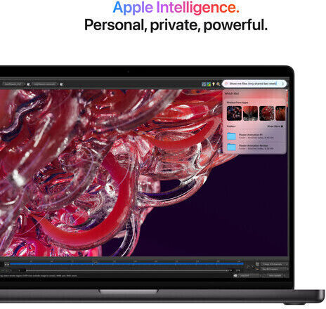 Apple MacBook Pro (2024) 14,2" Ecran Retina 120Hz (M4 Pro-14 Nuclee/24GB/512GB SSD/20 Nuclee GPU) cu Încărcător 96W Negru Spațial (Tastatură Engleză SUA)