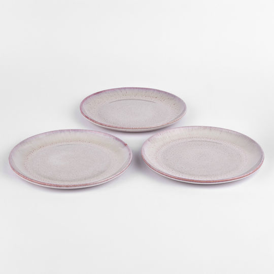 Butlers Tavira Farfurie joasă Ceramică Roz cu Diametru 27cm