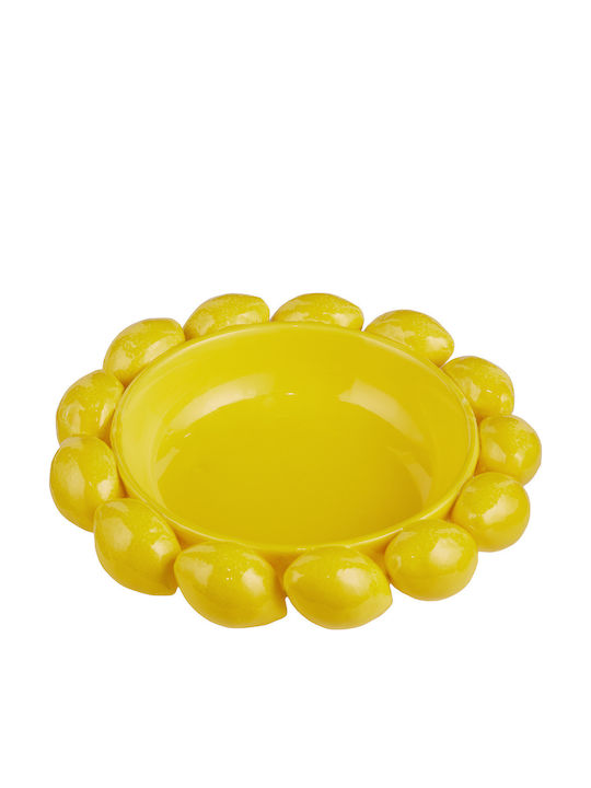Butlers Lemon Чиния Супа Керамика Жълт с Диаметър 25см