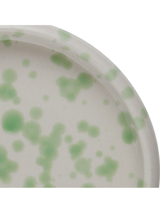 Butlers Boogy Splash Farfurie joasă Ceramică Verde cu Diametru 12cm
