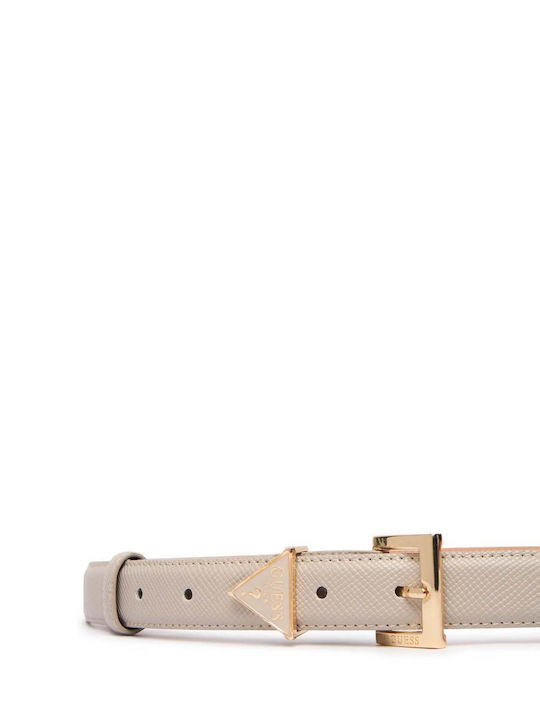 Guess Noelle Γυναικεία Ζώνη Μπεζ Guess Noelle Γυναικεία Ζώνη Μπεζ