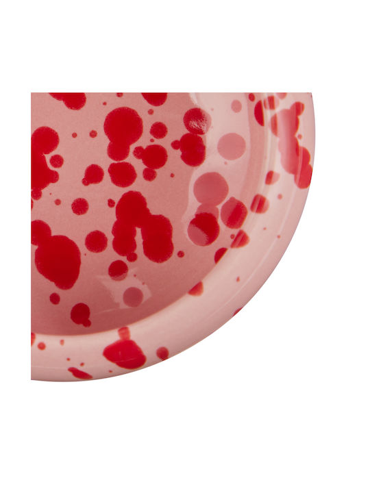 Butlers Boogy Splash Servierschale Rund Keramik Rosa mit Durchmesser 9cm