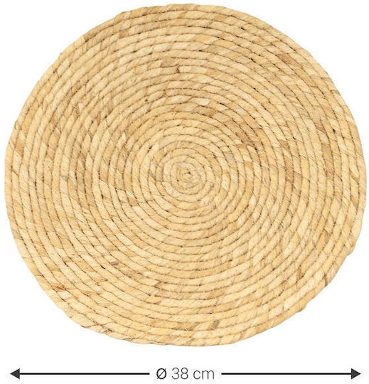 Polihome Round Rattan Placemats