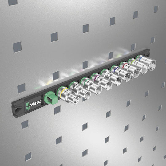 Wera Zyklop Căpăcei cu Patrat de Prindere 1/2" Set 9buc
