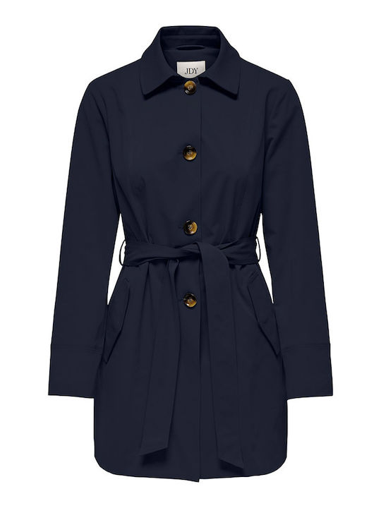 Women's Blue Trench Coat