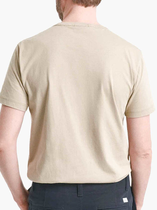 Gant Shield Tricou Oat Beige