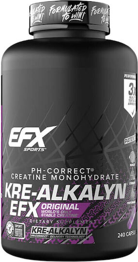 EFX Sports Kre-Alkalyn 750мг 240 капсули