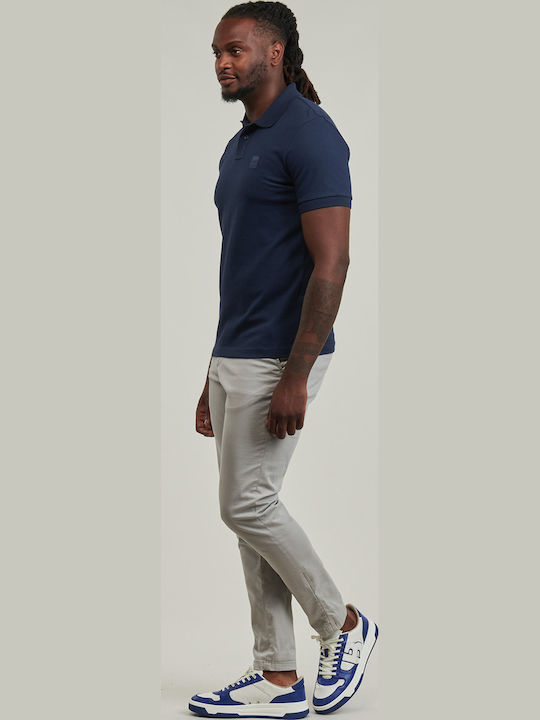 Polo T-shirt Navy Μπλε