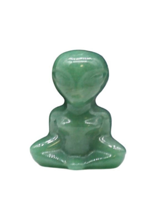 Gemstone Alien Φιγούρα Εξωγήινος Αβεντουρίνη Green Aventurine 4cm