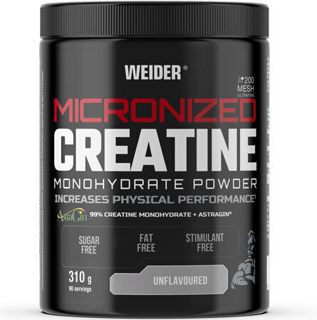 Weider Micronized Creatine Μονοϋδρική Κρεατίνη Unflavoured 310gr
