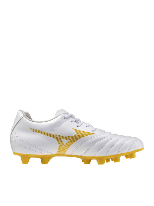 Mizuno Monarcida Neo Iii Select Ποδοσφαιρικά Παπούτσια με Τάπες FG Λευκά