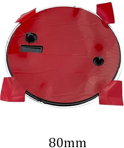 Aftermarket Skoda Wappenabzeichen Motorhaube/Heckklappe 8cm-Schwarz