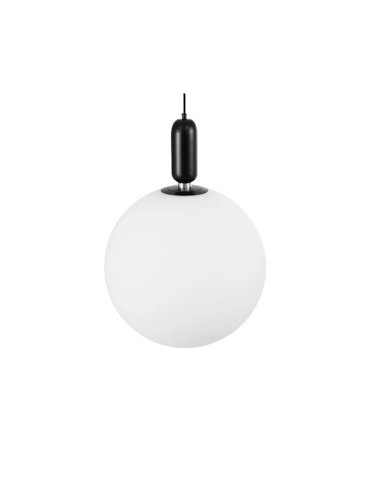 kelvo Estetico Pendant Light Black with Socket E27 40x40x58cm