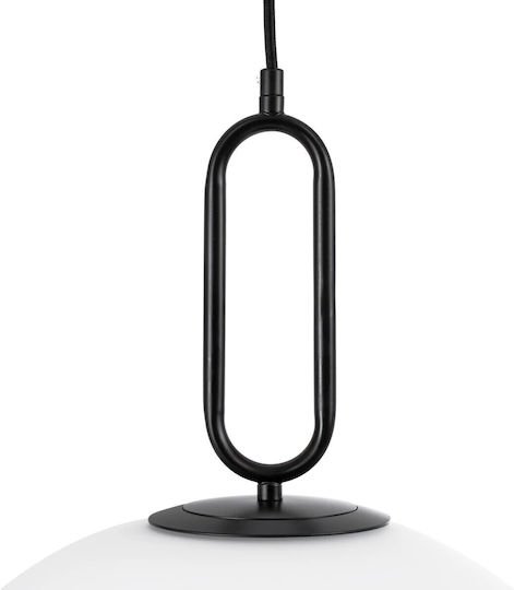 kelvo Bellissimo Pendant Light Black with Socket E27 40x40x62cm