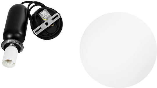 kelvo Estetico Pendant Light Black for 20 Bulbs E27 20x20x38cm