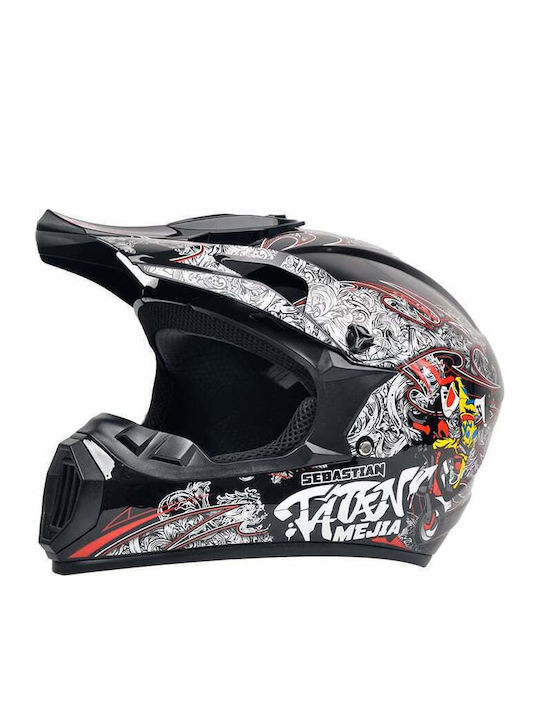 FIXATO Cască Moto Motocross ECE 22.06