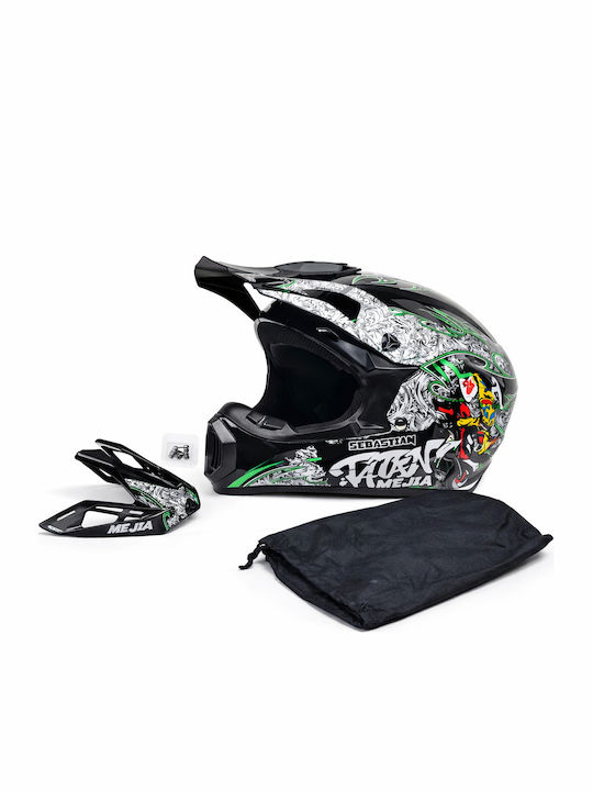 FIXATO Cască Moto Motocross ECE 22.06