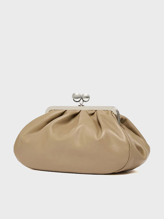 Leder Damen Handtasche Beiges