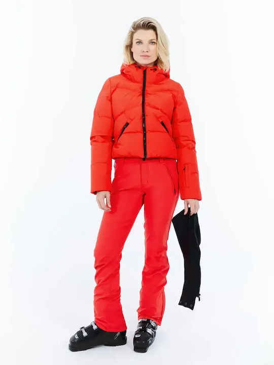 Protest Snowjacket 65652013-133 Женско Яке за Ски и Сноуборд Червен