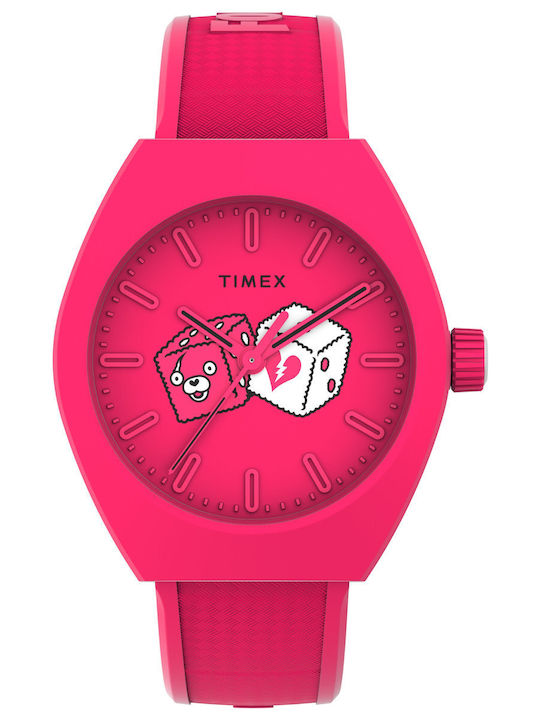 Timex Watch Battery with Rubber Strap