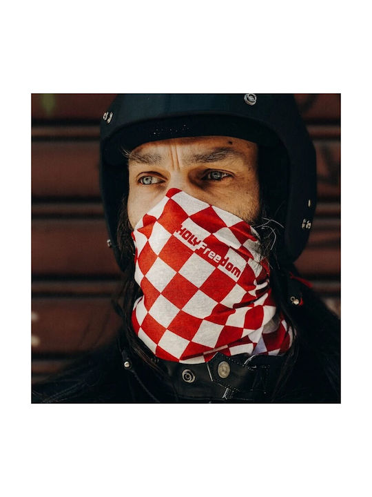 Holy Freedom Drykeeper Bullit Riding Collar Motorcycle Polyester Red Color