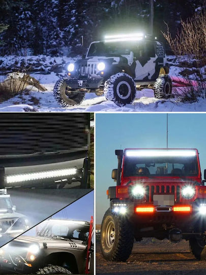 Led Super Slim Waterproof Headlight 18 Optonic Led Directional 6000lm-12/24volt Tc-318