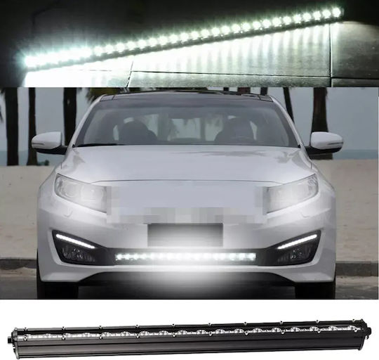 Led Super Slim Waterproof Headlight 12 Optonic Led Directional 6000lm-12/24volt Tc-313
