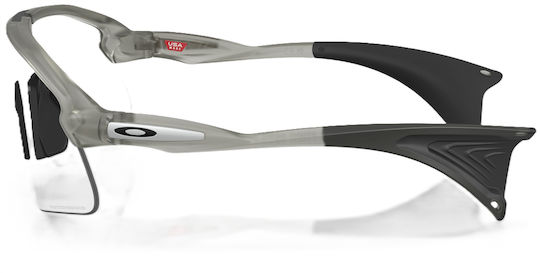 Oakley Cycling Glasses with Black Frame & Photochromic / Transparent Lenses