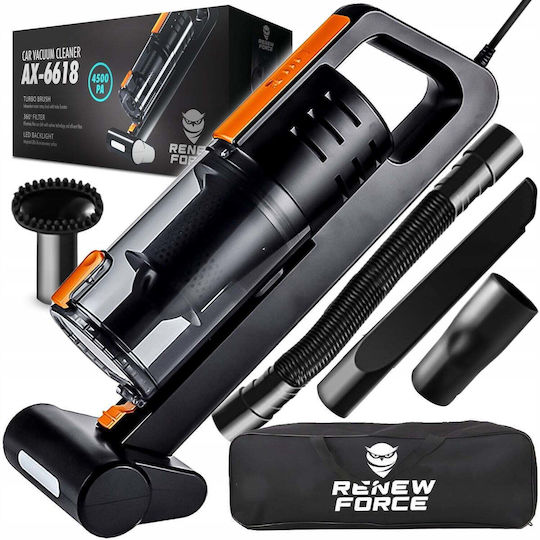 Renew Force Aspirator De Mână Pentru Mașini Cu Cablu De Brichetă 12V