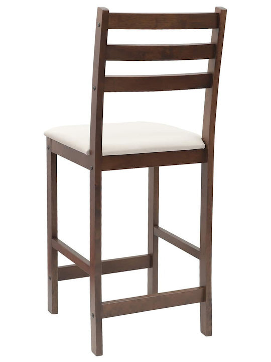 Scaun de exterior Lemn Light Brown 2buc 40x47.5x99.5cm