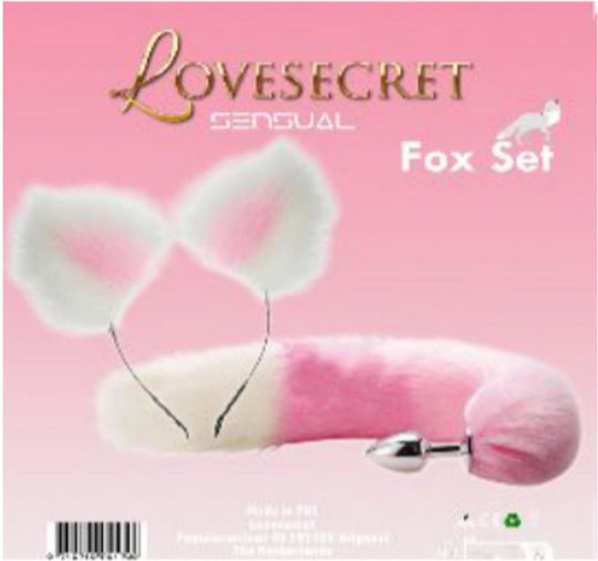 Lovesecret Πρωκτικές Σφήνες Σετ Ροζ